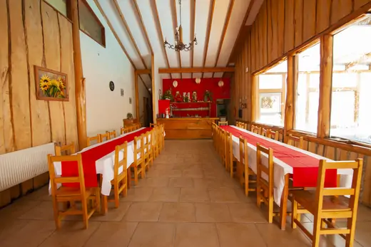 Cafetería · foto 3 · Cabañas Omilén Pucón