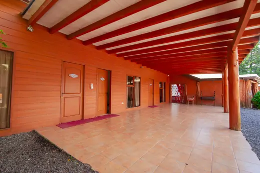 Patio y jardines · foto 8 · Cabañas Omilén Pucón