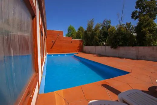 Piscina exterior · foto 6 · Cabañas Omilén Pucón